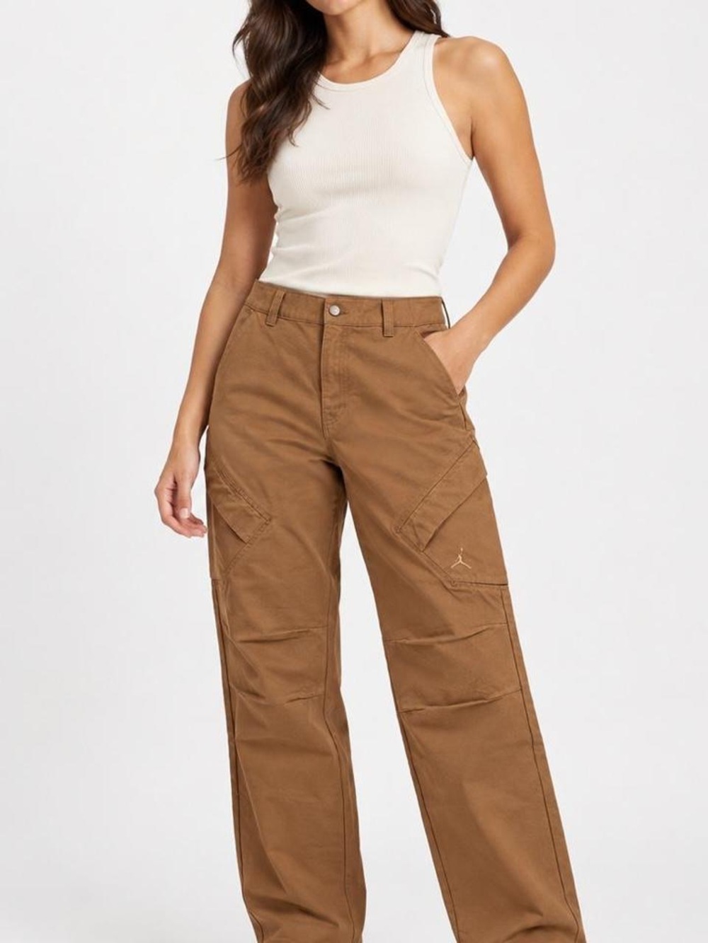 Jordan Utility Cargo Pants Women's Brown Size M
